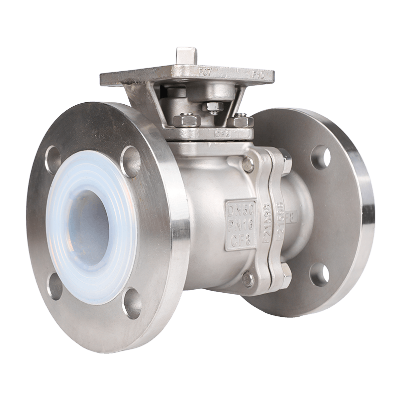 Manual Fluorine-Lined Ball Valve